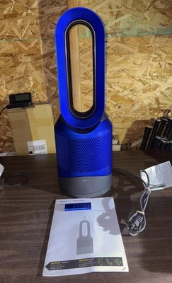 Ventilador Calentador Dyson Pure Hot + Cool HP01 con Purificador de Aire Azul/Púrpura con Control Remoto Foto 1 de 4