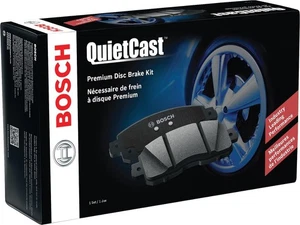 BOSCH BC1761 QuietCast Premium Ceramic Disc Brake Pad Set - Picture 1 of 2