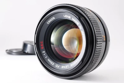 ** Almost MINT ** Canon FD 55mm f/1.2 S.S.C. SSC Standard Lens w/ Cap From Japan - Image 1 of 4