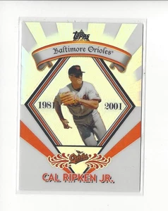 2009 Topps Legends Chrome Wal-Mart Cereal #PR17 Cal Ripken Jr Orioles - Picture 1 of 2