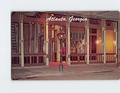 Postcard Scene in Underground Atlanta Georgia USA - Image 1 of 2