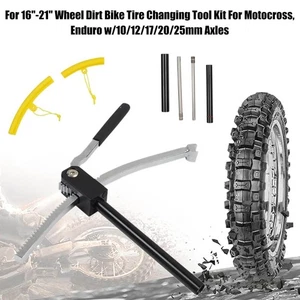 Dirt Bike Tire Wechselndewerkzeug-Motorcross Enduro Reifenmontagewerkzeug für16" - Bild 1 von 8