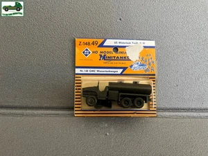 Miniature Engin Militaire Camion Z-148.49 US Watertank Roco Minitanks 1/87 HO - Picture 1 of 6
