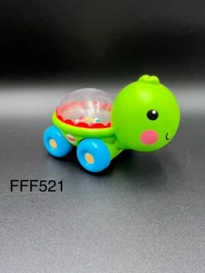 Fisher-Price Poppity Pop Turtle Baby Toddler Toy Push Poppers - Picture 1 of 11
