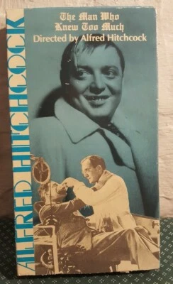 Alfred Hitchcock's The Man Who Knew Too Much (VHS) 1934 Peter Lorre Rare - Image 1 of 3
