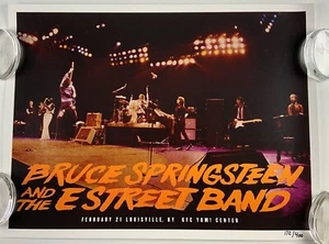 Bruce Springsteen Louisville KY The River Tour #/400 POSTER Lithograph - Picture 1 of 3