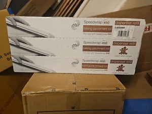 3 X Carta pergamena Speedwrap 450 Carta da forno 450mm X 50 metri - Foto 1 di 4