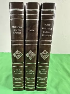 3er Set Harvard Classics Collectors Edition Bücher: Shakespeare-Dana-Plato - Bild 1 von 16