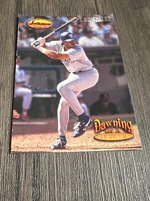 1993 The Ted Williams Dawning of a Legacy Card  #153 Juan Gonzalez (R3) - Image 1 of 2