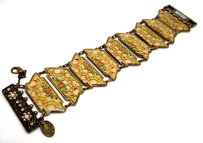 Pulsera Esmalte Colorido Único Michal Negrin Llena de Presencia #72# Foto 1 de 4