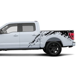 Bed Mud Splash Sticker For Ford F150 Sport Graphic Design Vinyl Decal 2021 2024 - Bild 1 von 4