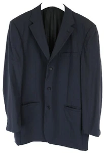 VERSACE Classic V2 Blazer Men's (EU) 54L Wool Blend Single Breasted Lined Notch - Picture 1 of 10
