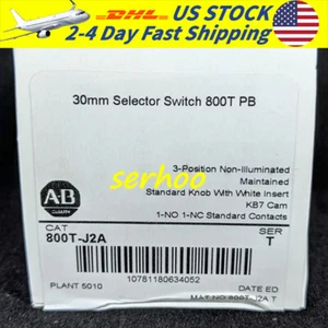 Factory Sealed Allen Bradley 800T-J2A Free Shipping - Picture 1 of 2