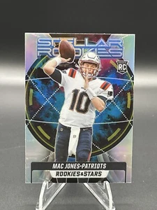 2021 Panini Rookies & Stars Mac Jones Stellar Rookies Silver Prizm RC Patriots - Picture 1 of 2