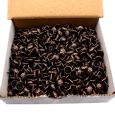 C.S. Clavos laminados Osborne 1000 piezas lacados de cobre antiguos margarita #7001-OCLR Tachuelas Foto 1 de 2