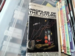 Profiles of the Future by Arthur C. Clarke PB 1st Bantam (1964) curtain - Picture 1 of 4