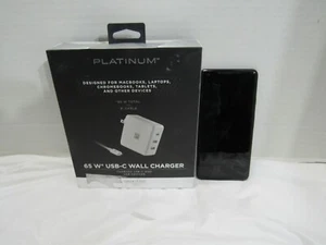 GOOGLE PIXEL 2XL 64GB UNLOCK PHONE & PLATINUM 65W USB-C WALL CHARGER - Picture 1 of 8