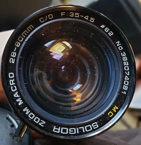 Soligor Zoom Macro Lens 28-80mm f/3.5-4.5 - Picture 1 of 4