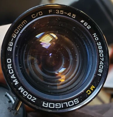 Soligor Zoom Macro Lens 28-80mm f/3.5-4.5 - Image 1 of 4