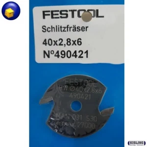 FESTOOL Schlitzfräser 40 x 2,8 x 6 FZ # 490421 - Bild 1 von 1