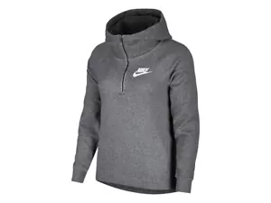 NIKE FELPA CON CAPPUCCIO DONNA SPORTSWEAR US TAGLIA L STYLE # 885369-071 - Foto 1 di 2