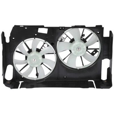 Radiator Condenser Cooling Fan Assembly For 2009-2012 Toyota RAV4 2.5L 2494CC - Image 1 of 4