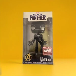 Marvel Funko Wobblers Black Panther Avengers Corpo da Collezione Raro T’Challa - Foto 1 di 7