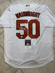 ADAM WAINWRIGHT 2X WS CHAMPS ST LOUIS CARDINALS SIGNED WHITE JERSEY JSA COA AUTO - Picture 1 of 3