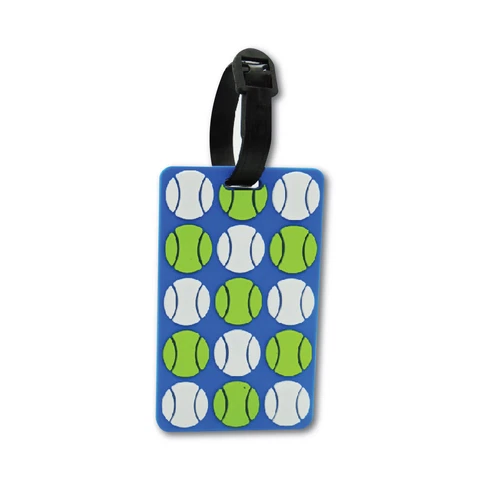 Tennis Bag Tag - Tennis Balls Cover