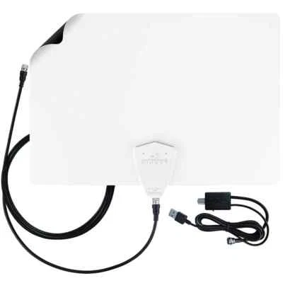 Antennas Direct ClearStream FLEX Amplified TV Antenna - White - Image 1 of 4