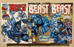 ¡La Bestia #1-3 Serie Completa! Cómics de Marvel de 1997 de alto grado Keith Giffen - Imagen 1 de 7