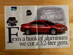 1998 Vintage Print Ad Dodge Intrepid Centerfold - Picture 1 of 1