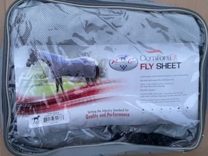 Professionals Choice Comfort-Fit Fly Sheet 81" CFS81-CHA/BLA (NEW) - Picture 1 of 1