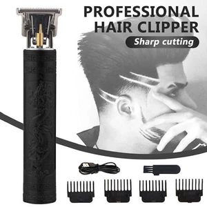 Men Portable Electric Hair Trimmer Clippers Beard Shaver Cutting Cordless AU - Picture 1 of 21