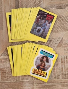 Inserto completo de pegatinas Topps Supergirl 1984 (44 tarjetas) DC Comics - Imagen 1 de 4