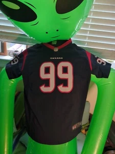 JJ Watt #99 Houstan Texans NFL Jersey Youth Large (7) Nike On Field Blue & Red - Picture 1 of 9