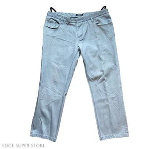 Costume National Homme Light Stone Grey Straight Leg Denim Jeans Size 38 / 52 - Picture 1 of 5