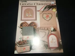 Leisure Arts Counted Cross Stitch Pattern Chart #506 GENTLE CHRISTMAS NEW - Picture 1 of 1