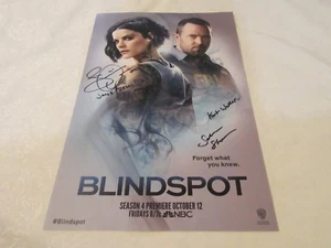 NYCC 2018 Exclusive Poster Print Blindspot NBC Signed Jaimie Alexander Sullivan - Bild 1 von 10
