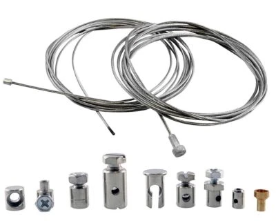 Bowdenzug - Nippel Reparatur Set Seilzug Gaszug Kupplungszug Bremszug universal - Bild 1 von 4