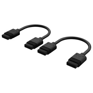 Corsair iCue Link Cable 100mm (x 2) Droit Noir CL-9011121-WW Original - Picture 1 of 5