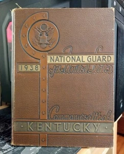 Kentucky National Guard 1938 History Book, Free Shipping - Picture 1 of 3