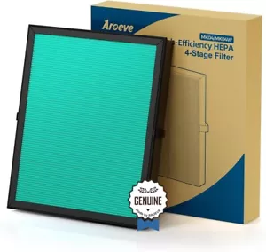 MK04 Air Filter Replacement 4-in-1 High-Efficiency Pollen Pet Dander Green - Picture 1 of 11