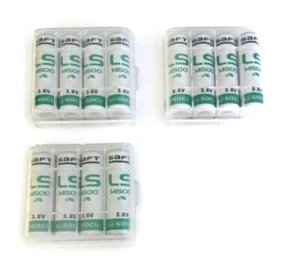 12x Saft Batterie LS14500 AA Lithium-Thionylchlorid 3,6V 2600mAh 3xTransportbox - Picture 1 of 3