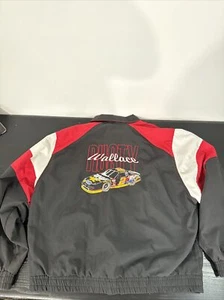 Vintage NASCAR Rusty Wallace Jacket Mens XL Full Zip 90s Ford Miller Embroidered - Picture 1 of 13
