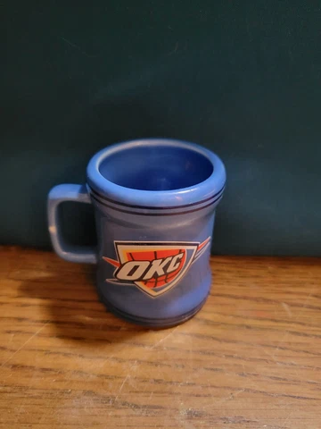 Boelter Brands NBA Sculpted Mini Mug 2oz 2013 OKC Oklahoma City Thunder Cover