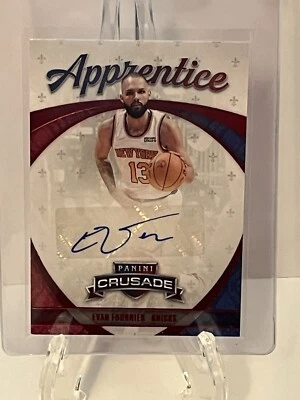2021-22 Panini Chronicles - Apprentice Signatures Red #APP-EVF Evan Fournier -NM - Image 1 of 2