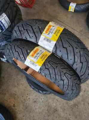 Coppia 110/70-16 52P 140/70-16 65P PIRELLI ANGEL SCOOTER DOT2024