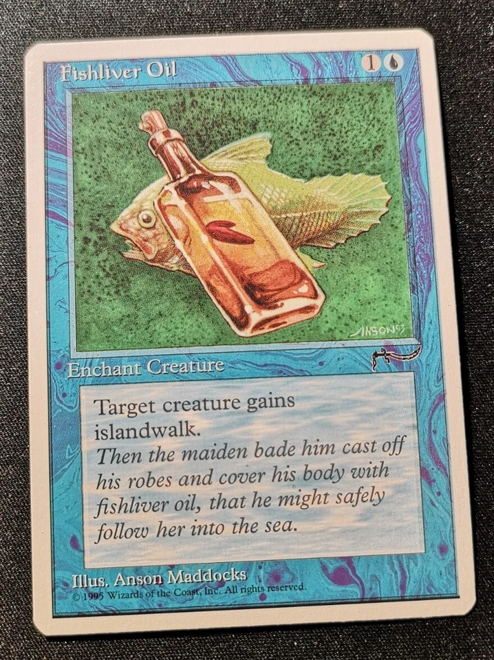 Fishliver Oil - Chronicles - MTG - NM - EN - Image 1 of 1