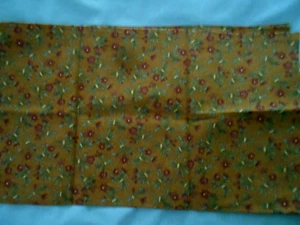 LANCASTER COUNTY -Floral on Med. Brown Crackle BY KATHY SCHMITZ FOR MODA - Picture 1 of 1